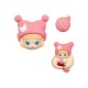 Pop Mart Pop Bean Fluffy & Cozy Series-Decorative Blind Box Charm - Piekarināms aksesuārs / Somas piekariņš