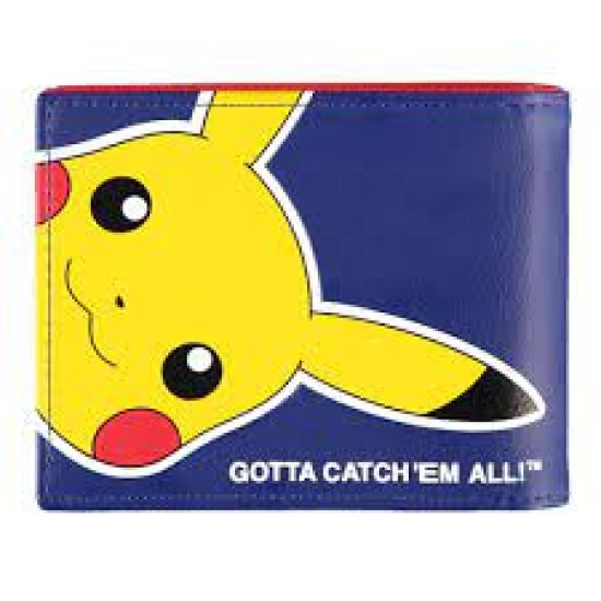 Difuzed Pokemon Pika Pokeball Bi-fold Wallet