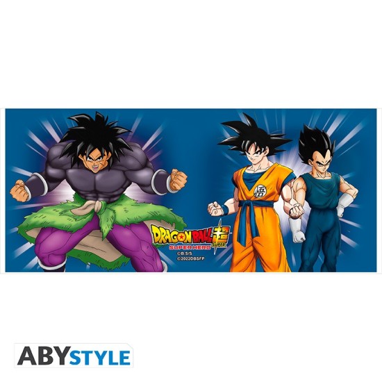 ABYstyle Dragon Ball Super Ceramic Mug 320ml - Goku / Vegeta / Broly - Krūze