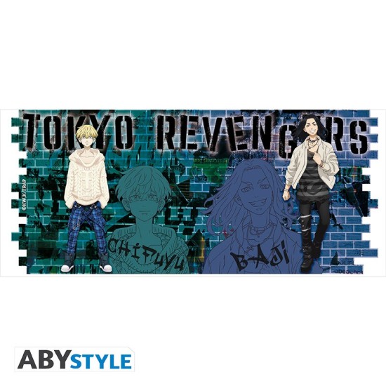 ABYstyle Tokyo Revengers Ceramic Mug 320ml - Baji & Chifuyu - Krūze