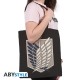 ABYstyle Attack on Titan Tote Shopping Bag 37 x 42 cm - Scout Badge - Iepirkumu soma
