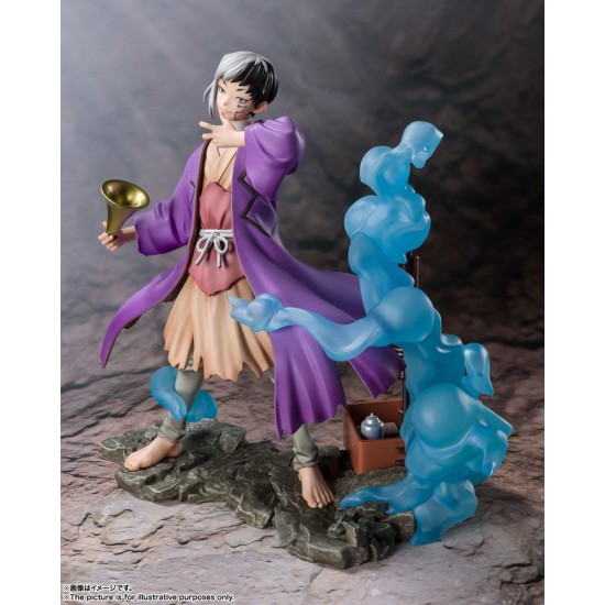 Tamashii Nations Dr. Stone Figuarts Zero Figure 18cm - Gen Asagiri - Plastmasas figūriņa