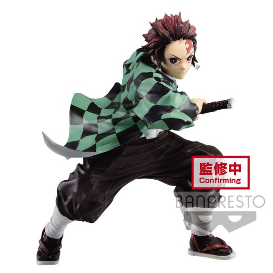 Banpresto Demon Slayer Kimetsu no Yaiba Figure 18cm - Tanjiro Kamado - Plastic figure