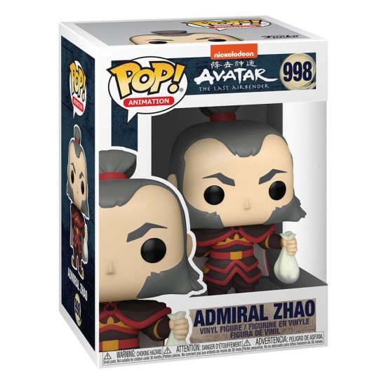 Funko POP! Avatar The Last Airbender Figure 9cm - Admiral Zhao (998) - Vinila figūriņa