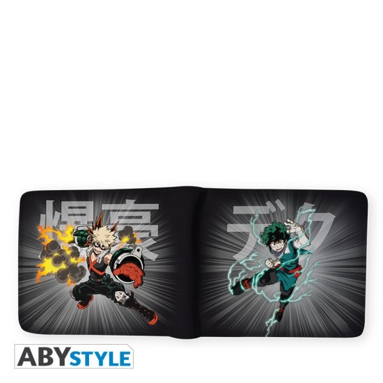 ABYstyle My Hero Academia Wallet 9.5 x 11cm - Izuku & Bakugo - Naudas maks