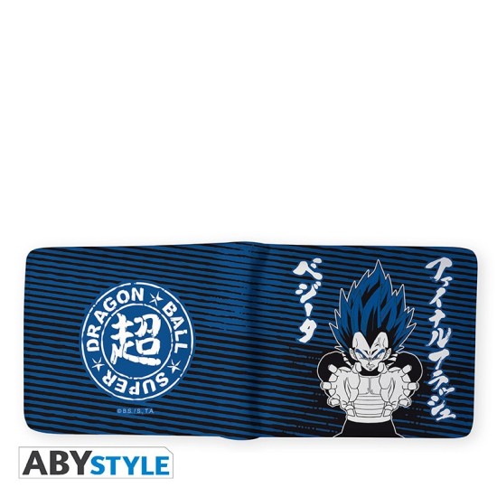 ABYstyle Dragon Ball Super Wallet 9.5 x 11cm - Vegeta Royal Blue - Naudas maks