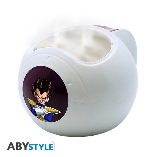 ABYstyle Dragon Ball 3D Dolomite Mug 500ml - Vegeta Spaceship - Krūze