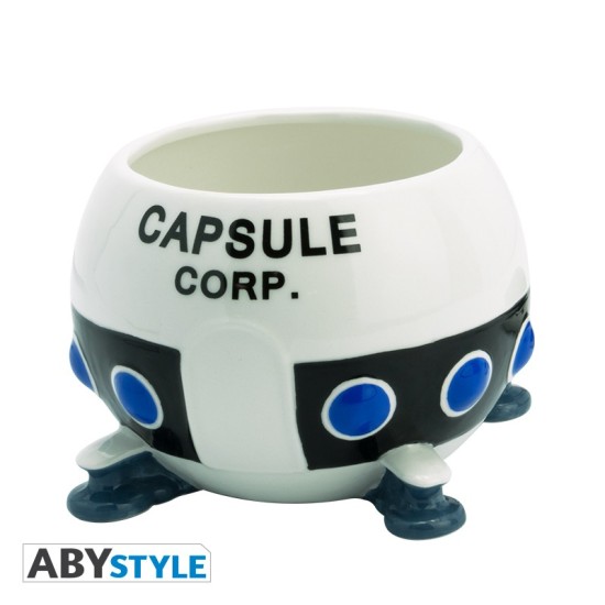 ABYstyle Dragon Ball 3D Dolomite Mug 550ml - Capsule Corp Spaceship - Krūze