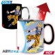 ABYstyle Dragon Ball Z Gift Set Heat Change Mug / Glass 290 ml / Keychain - Komplekts krūze / glāze / atslēgu piekariņš