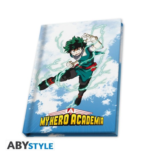 ABYstyle My Hero Academia Gift Set Glass 400 ml / Pin / Notebook - Heroes - Komplekts glāze / piespraude / klade