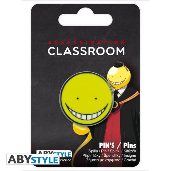 ABYstyle Assassination Classroom Metal Pin 3cm - Coro Sensei - Piespraude