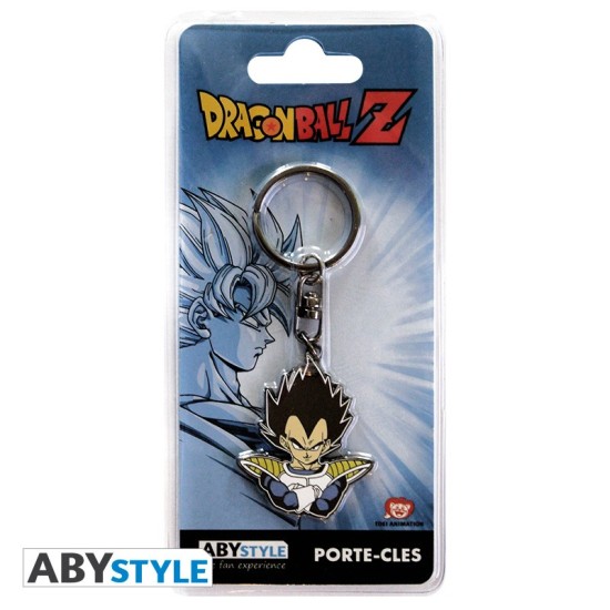 ABYstyle Dragon Ball Z Keychain - Vegeta - Metālisks atslēgu piekariņš