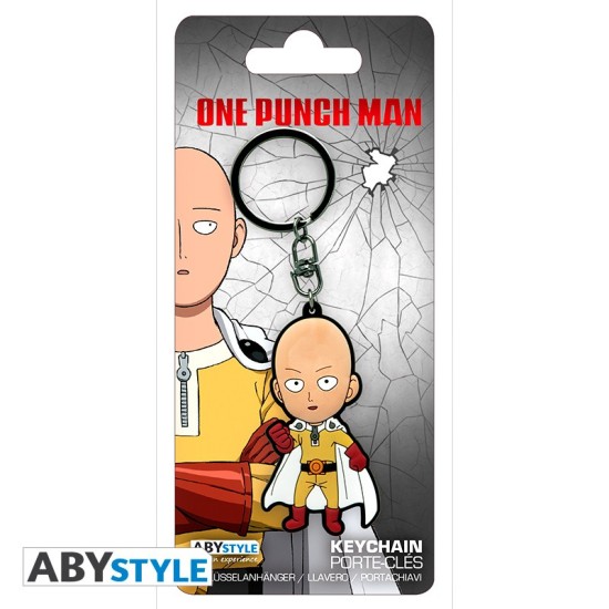 ABYstyle One-Punch Man Keychain - Saitama - Atslēgu piekariņš