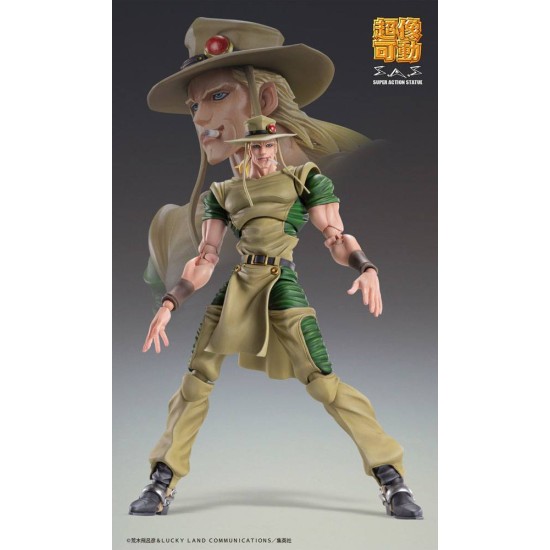 Medicos Entertainment Jojo's Bizarre Adventure Part 3 Super Action Chozokado Figure 15cm - Hol Horse - Plastmasas figūriņa