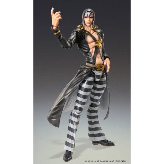 Medicos Entertainment Jojo's Bizarre Adventure Part 5 Super Action Chozokado Figure 16cm - Risotto Nero - Plastmasas figūriņa