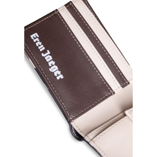 Difuzed Attack on Titan Bi-fold Wallet - Eren Jaeger Titan - Naudas maks