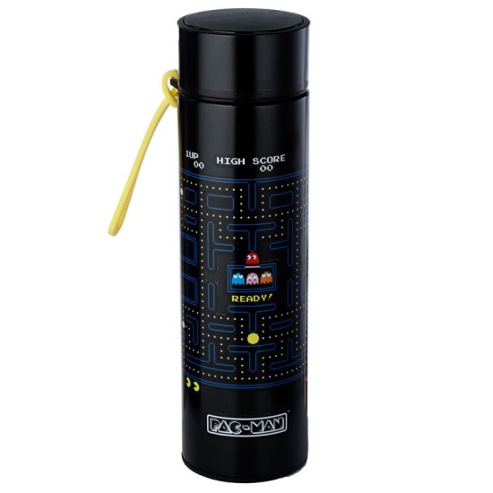 Bandai Pac-Man Thermos Mug with Thermometer 450ml - Pac-Man - Termokrūze ar termometru