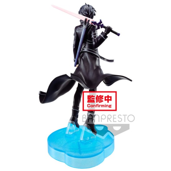 Banpresto Sword Art Online War of Underworld Figure 17cm - Kirito - Plastmasas figūriņa