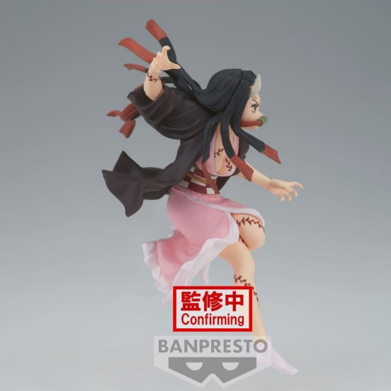 Banpresto Demon Slayer Kimetsu no Yaiba Vibration Stars Figure 13cm - Nezuko Kamado - Plastmasas figūriņa