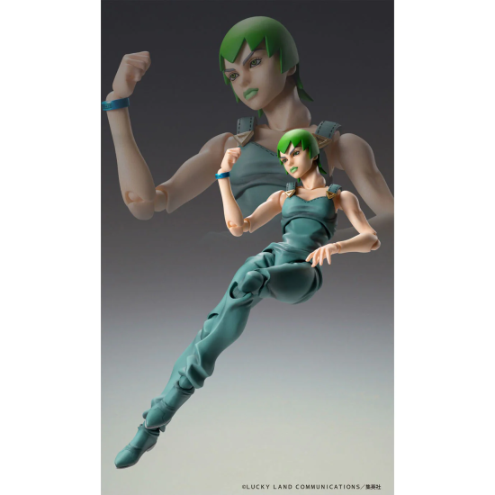 Medicos Entertainment Jojo's Bizarre Adventure Part 6 Stone Ocean Action Chozokado Figure 14cm - Foo - Plastmasas figūriņa