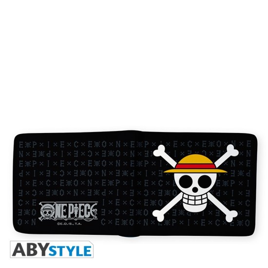 ABYstyle One Piece Wallet 9.5 x 11cm - Skull Luffy - Naudas maks