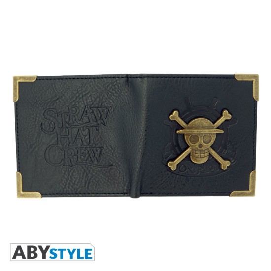 ABYstyle One Piece Premium Wallet 9.5 x 11cm - Skull - Naudas maks