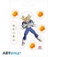 ABYstyle Dragon Ball Z Stickers 2 sheets / 16 x 11cm - Gohan & Trunks - Uzlīmju komplekts