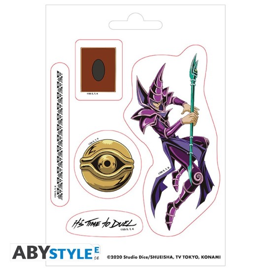 ABYstyle YU-GI-OH! Stickers 2 sheets / 16 x 11cm - Yugi & Dark Magician - Uzlīmju komplekts