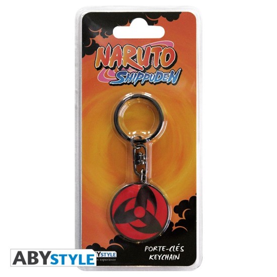 ABYstyle Naruto Shippuden Keychain - Sharingan Kakashi - Metālisks atslēgu piekariņš