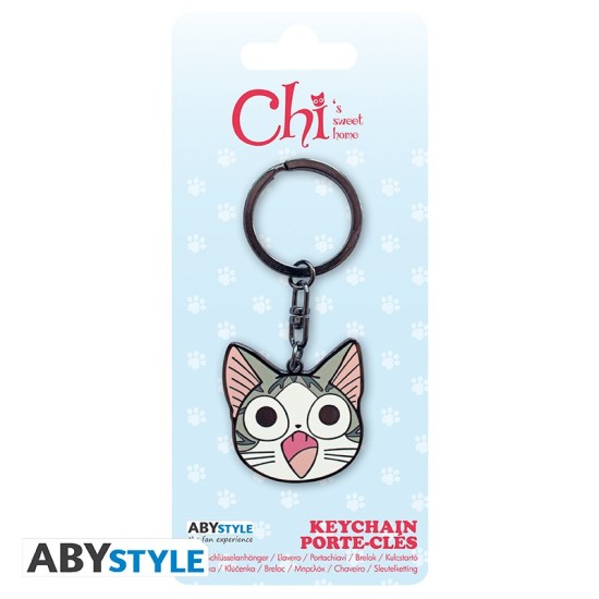 ABYstyle Chi's Sweet Home Keychain - Chi Joyful - Metālisks atslēgu piekariņš