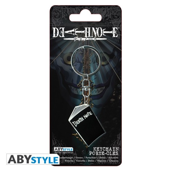 ABYstyle Death Note Keychain - Death Note - Metālisks atslēgu piekariņš