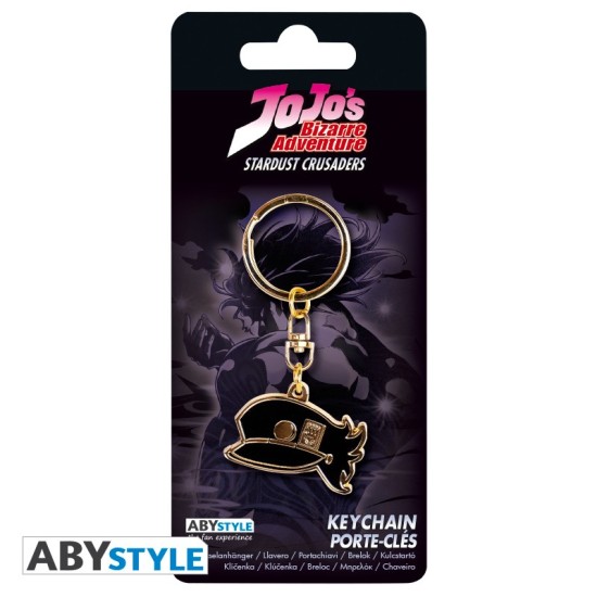 ABYstyle Jojo's Bizarre Adventure Keychain - Jotaro's Hat - Metālisks atslēgu piekariņš