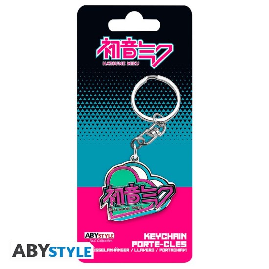 ABYstyle Hatsune Miku Keychain - Heart - Metālisks atslēgu piekariņš