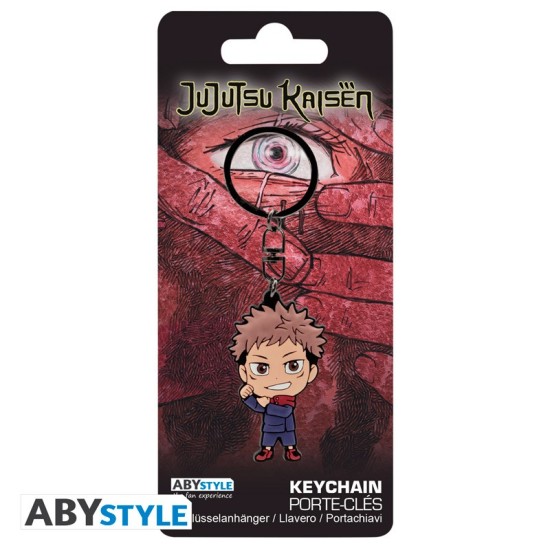 ABYstyle Jujutsu Kaisen Keychain - Yuji Itadori - Atslēgu piekariņš