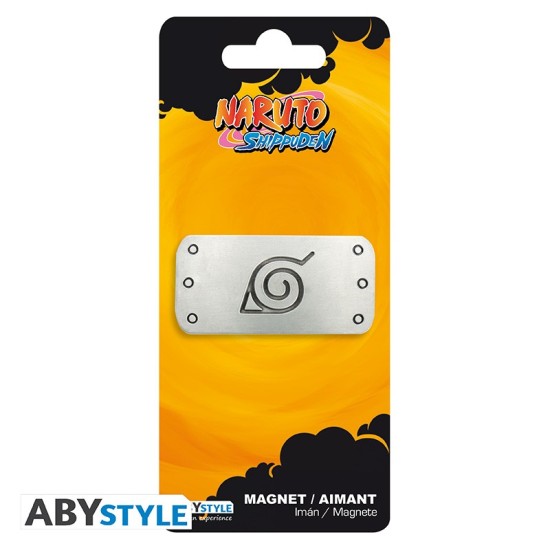 ABYstyle Naruto Shippuden Premium Magnet 5 x 3 cm - Konoha symbol - Magnēts