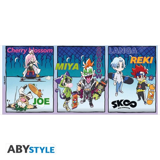 ABYstyle SK8 the Infinity Ceramic Mug 320ml - Chibi Characters - Krūze