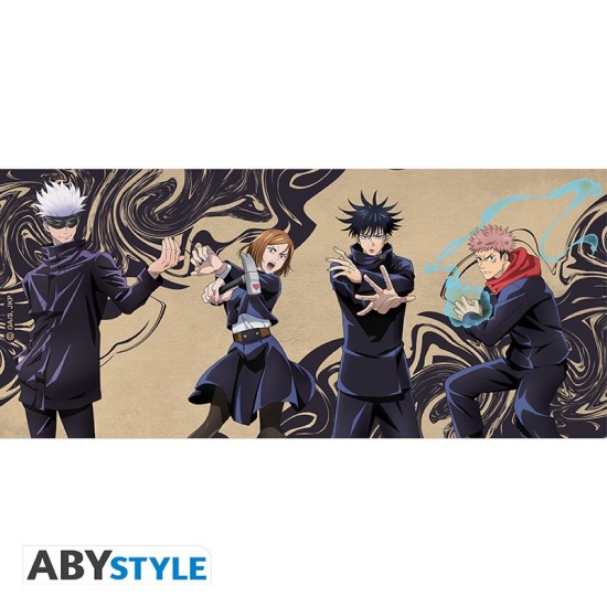 ABYstyle Jujutsu Kaisen Ceramic Mug 320ml - Quartet Tokyo Jujutsu High - Krūze