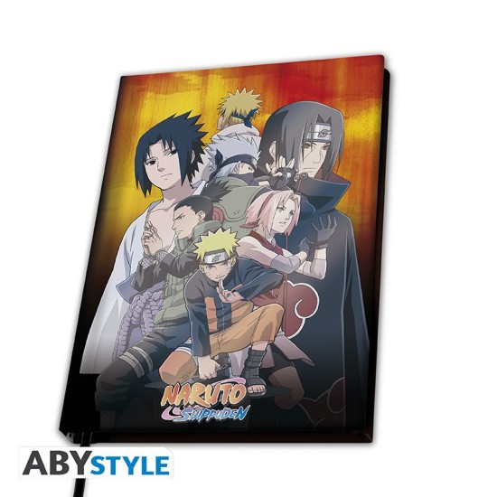 ABYstyle Naruto Shippuden Gift Set Thermos Mug / Notebook - Komplekts termokrūze / klade