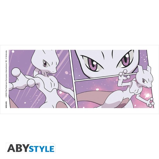 ABYstyle Pokemon Ceramic Mug 320ml - Mewtwo Comic Panels - Krūze