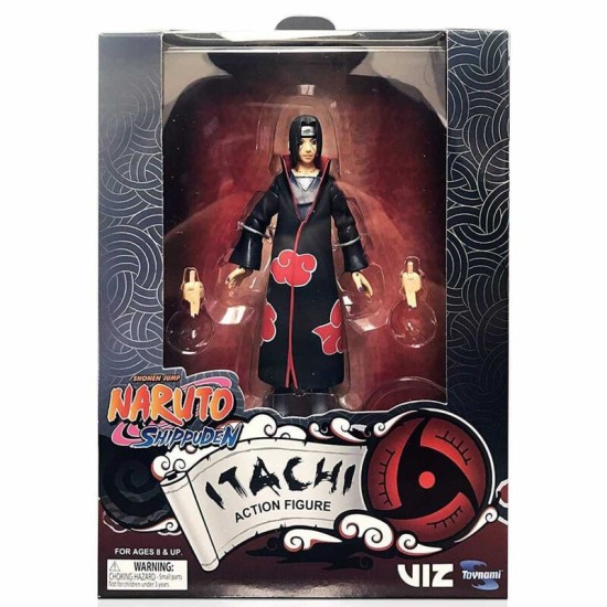 Toynami Naruto Shippuden Series 1 Figure 10cm - Itachi Uchiha - Plastic figure