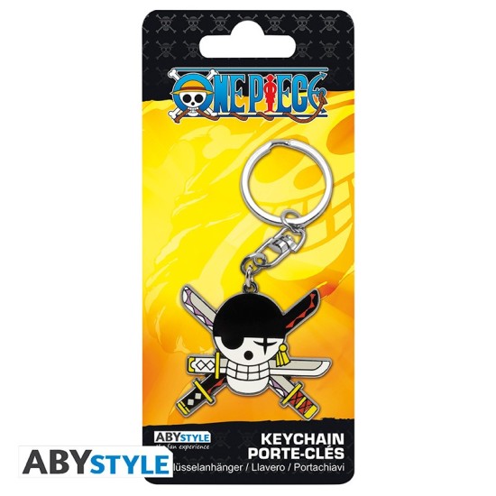 ABYstyle One Piece Keychain - Zoro - Metālisks atslēgu piekariņš