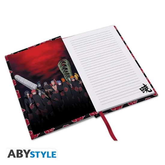 ABYstyle Naruto Shippuden A5 Notebook 21 x 15cm - Akatsuki - Klade