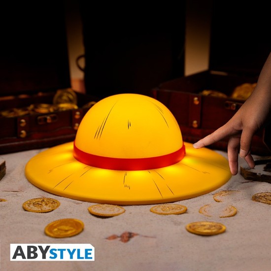 ABYstyle One Piece LED Lamp 25cm (works with 3xAA batteries) - Strawhat - LED lampa