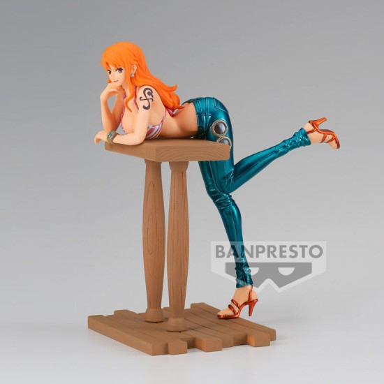 Banpresto One Piece DXF The Grandline Journey Figure 15cm - Special Nami - Plastmasas figūriņa