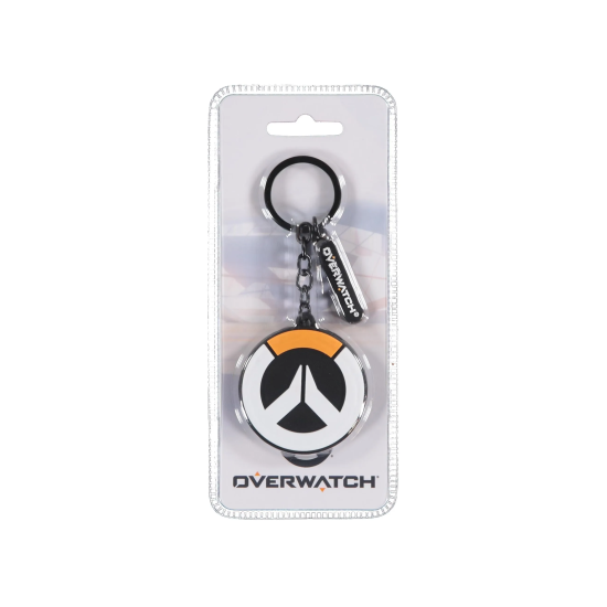 Difuzed Overwatch Logo Rubber Keychain - Gumijas atslēgu piekariņš