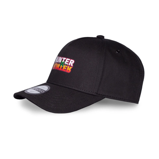 Difuzed Hunter x Hunter Logo Black Adjustable Cap - Kokvilnas cepure ar nagu