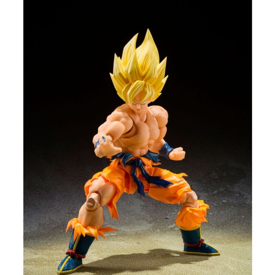 Tamashii Dragon Ball S.H. Figuarts Figure 14cm - Super Saiyan Son Goku - Plastmasas figūriņa