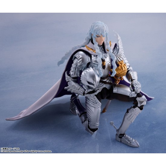 Tamashii Nations Berserk S.H. Figuarts Action Figure 15cm - Griffith (Hawk of Light) - Plastmasas figūriņa