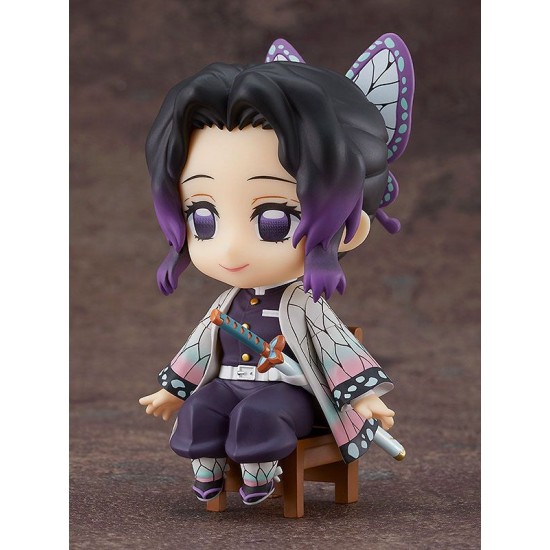 Good Smile Company Demon Slayer Nendoroid Swacchao Figure 9cm - Shinobu Kocho - Plastmasas figūriņa