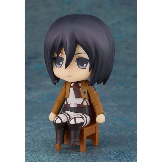 Good Smile Company Attack on Titan Nendoroid Action Figure 10cm - Mikasa Ackerman - Plastmasas figūriņa